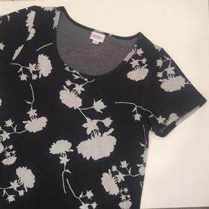 Lularoe floral tee